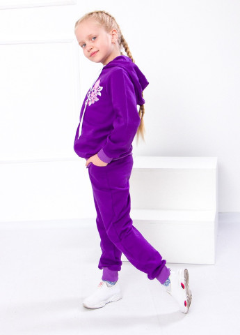 Фиолетовый демисезонный спортивный костюм “star” Носи своє 6018