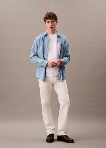 Белая футболка Calvin Klein