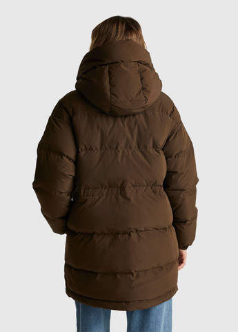 Темно-коричнева демісезонна куртка United Colors of Benetton