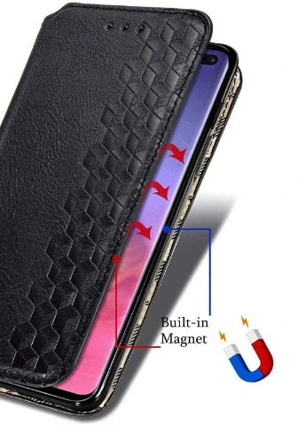 Кожаный чехол книжка Cubic (PU) для Xiaomi Mi 11 Черный (is_00000041846_6) Getman (237834694)