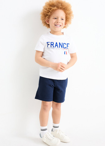 Белая летняя футболка C&A