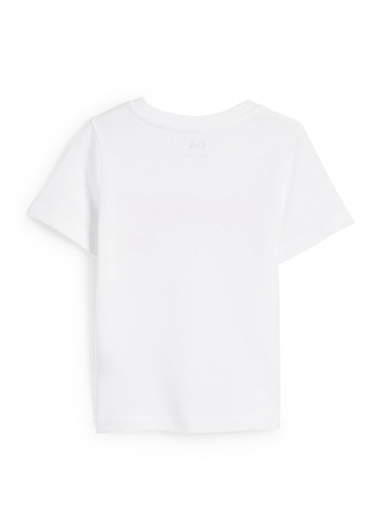 Белая летняя футболка C&A