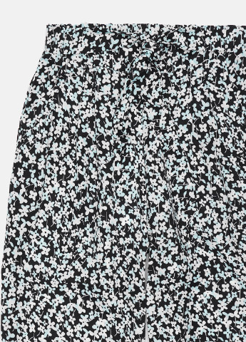 Черно-белые кэжуал демисезонные джоггеры, укороченные брюки Lulu Castagnette
