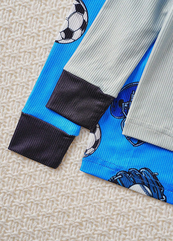 Комбинированная всесезон пижама (2 лонгслива, 2 брюк) лонгслив + брюки SHEIN