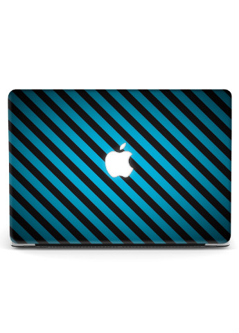 Чехол пластиковый для Apple MacBook Pro 16 A2141 Абстракция (Dark blue stripes abstract) (9494-2731) MobiPrint (219123838)