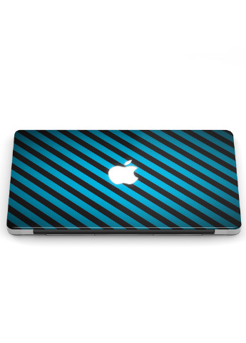 Чехол пластиковый для Apple MacBook Pro 16 A2141 Абстракция (Dark blue stripes abstract) (9494-2731) MobiPrint (219123838)