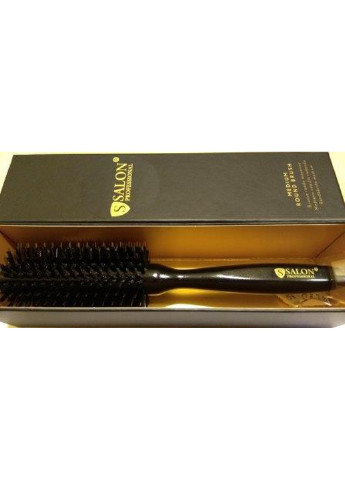 Деревянная щётка-брашинг для волос круглая 25Ф No Brand (254844034)