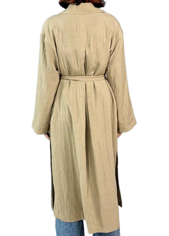 Плащ H&M тренчкот на пуговицах демисезон (326887746)