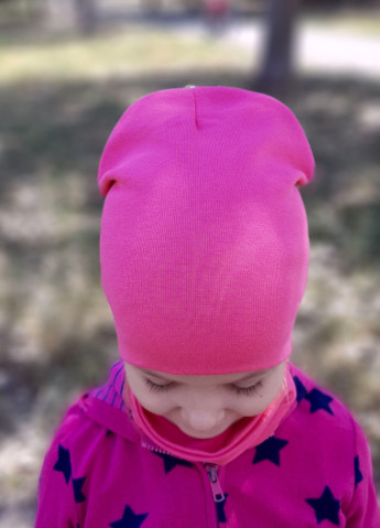 Детская шапка с хомутом КАНТА размер 48-52, малиновый (OC-390) Канта (212242448)