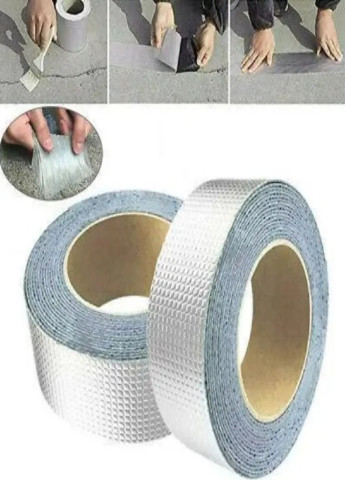 Міцна липка стрічка з алюмінієвим 7233 5 см*1.2 мм*10m MAXLEND (253189341)