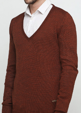 Коричневый зимний пуловер пуловер Xagon Man