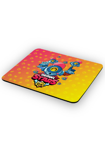 Килимок для мишки Тік Бравл Старс (Tick Brawl Stars) (25108-1704) 29х21 см MobiPrint (224437214)