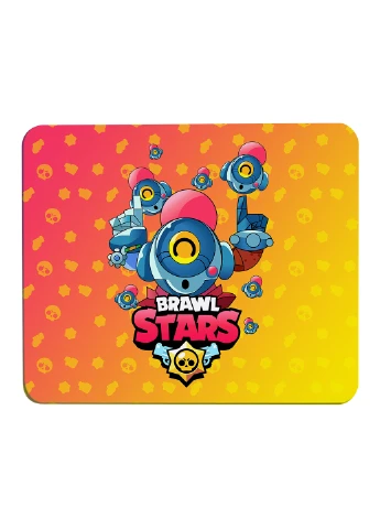 Килимок для мишки Тік Бравл Старс (Tick Brawl Stars) (25108-1704) 29х21 см MobiPrint (224437214)