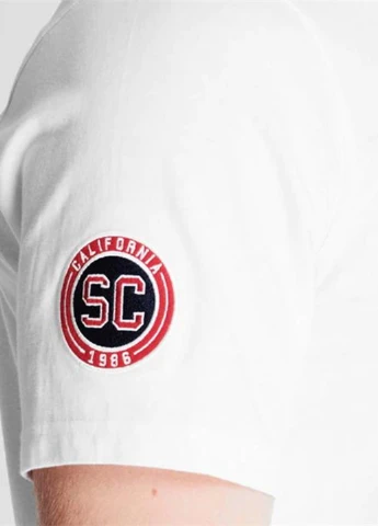 Біла футболка Soulcal & Co