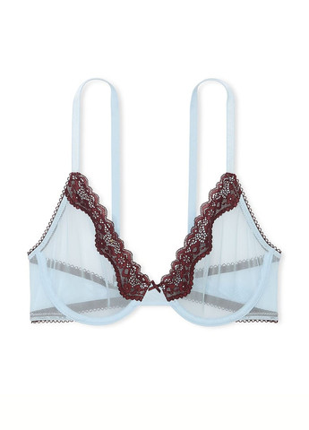 Голубой демисезонный комплект (бюстгальтер, трусики) Victoria's Secret