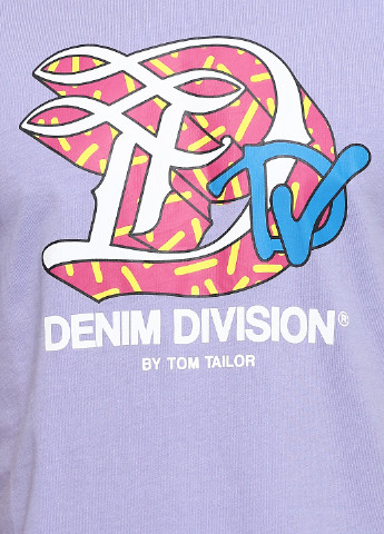 Сиреневая футболка Tom Tailor