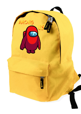 Детский рюкзак Амонг Ас Красный (Among Us Red) (9263-2411) MobiPrint (217075020)