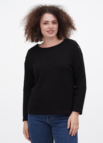 Черный демисезонный свитер пуловер Ambria
