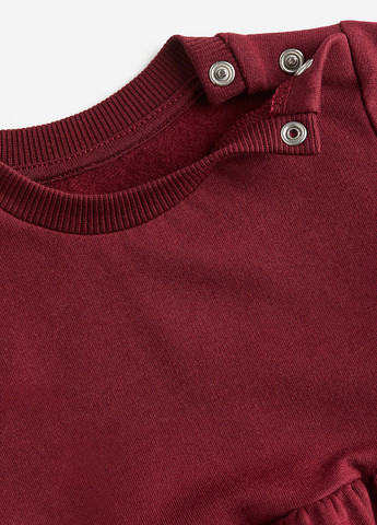 Бордовое платье H&M (366737310)