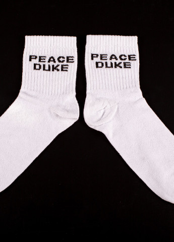 Носки Белые Peace Duke Without (224054924)