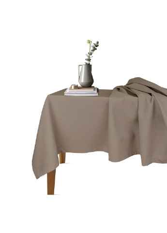 Столовый набор для сервировки стола скатерть Chocolate 140х180 и салфетки тканевые Terrakot 35х35 - 4 шт (4822052073742) Cosas (252506534)