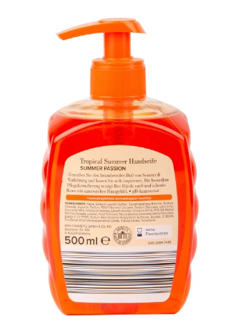 Рідке мило Tropical Summer Summer Passion 500 мл Cien (225544539)