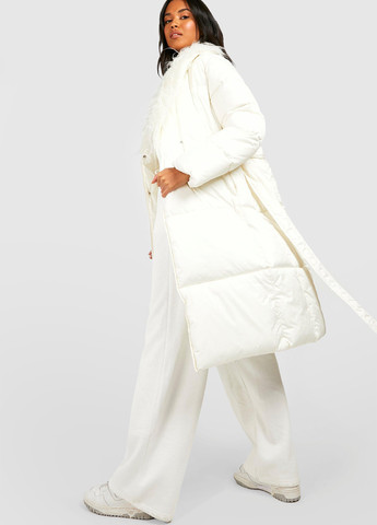 Белая демисезонная куртка Boohoo