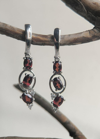 Серьги Silver Flame (369649136)