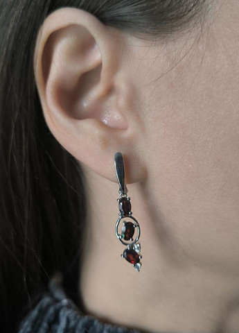 Серьги Silver Flame (369649136)