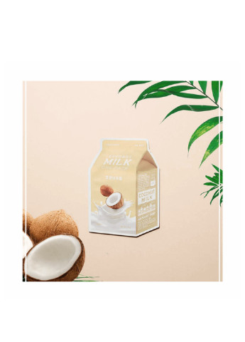 Маска тканевая с кокосовым молоком, 21 мл A'pieu (184326677)