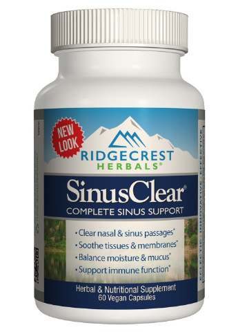 Комплекс для Підтримки та Захисту Верхніх Дихальних Шляхів, SinusClear,, 60 гелевих капсул Ridgecrest Herbals (255408652)