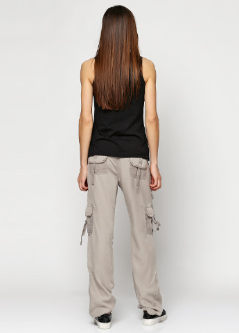 Серые кэжуал летние прямые брюки Liu-Jo