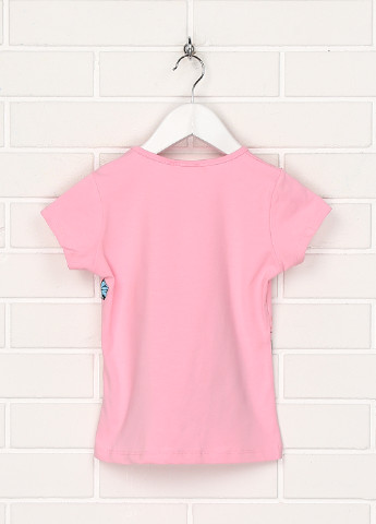 Розовая летняя футболка Isobel Kids