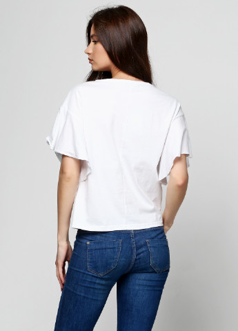 Белая летняя блуза Zara