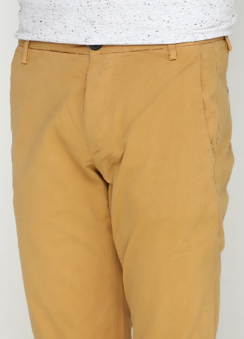 Песочные кэжуал демисезонные зауженные брюки Jack & Jones
