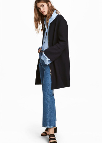 Темно-синє демісезонне Пальто H&M