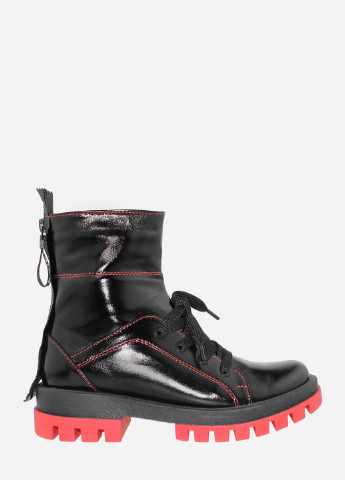 Осенние ботинки rs01250 черный Saurini