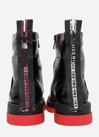 Осенние ботинки rs01250 черный Saurini