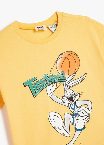 Оранжевая демисезонная футболка KOTON