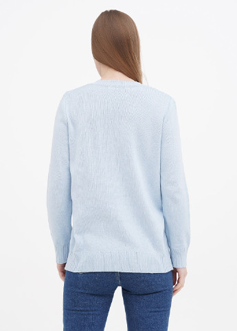 Блакитний демісезонний пуловер пуловер Only Women