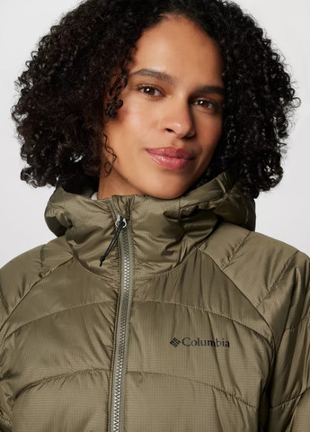 Оливкова демісезонна куртка Columbia