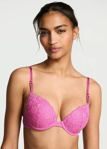 Рожевий демісезонний комплект (бюстгальтер, трусики) Victoria's Secret