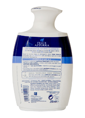 Мыло для интимной гигиены CLASSICO 250 мл Felce Azzurra (215233136)
