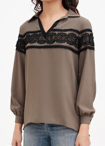 Хакі блуза Sassofono