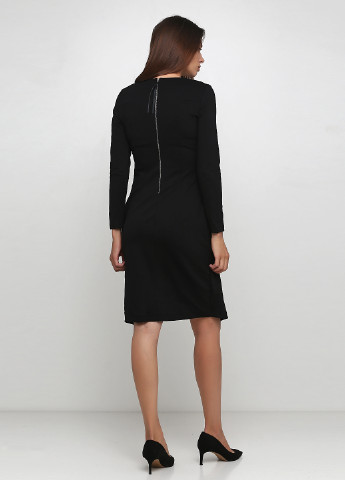 Чорна кежуал плаття, сукня Andre Tan однотонна