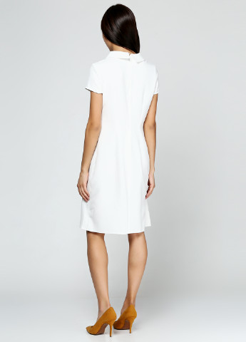 Білий кежуал сукня Ruta-S однотонна
