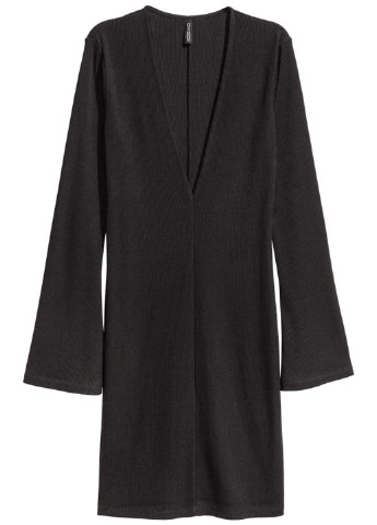 Чорна кежуал сукня Divided by H&M однотонна