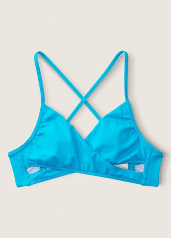 Блакитний літній купальник (ліф, трусики) Victoria's Secret