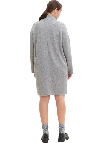 Сіра кежуал сукня Tom Tailor меланжева