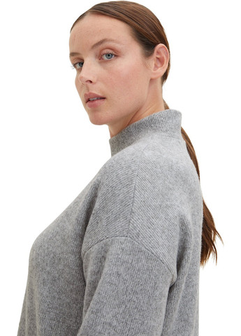 Сіра кежуал сукня Tom Tailor меланжева